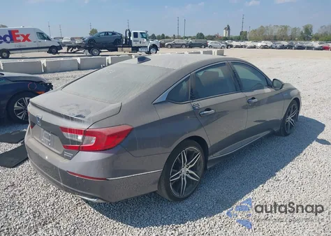 2021 Honda Accord Hybrid Touring из США, поврежденный, VIN 1HGCV3F94MA006553